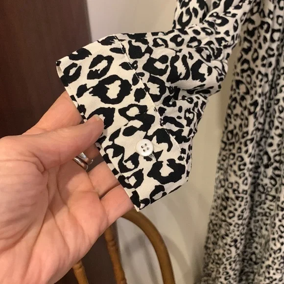 Anthropologie mare mare dress animal print sz M - Picture 2 of 3